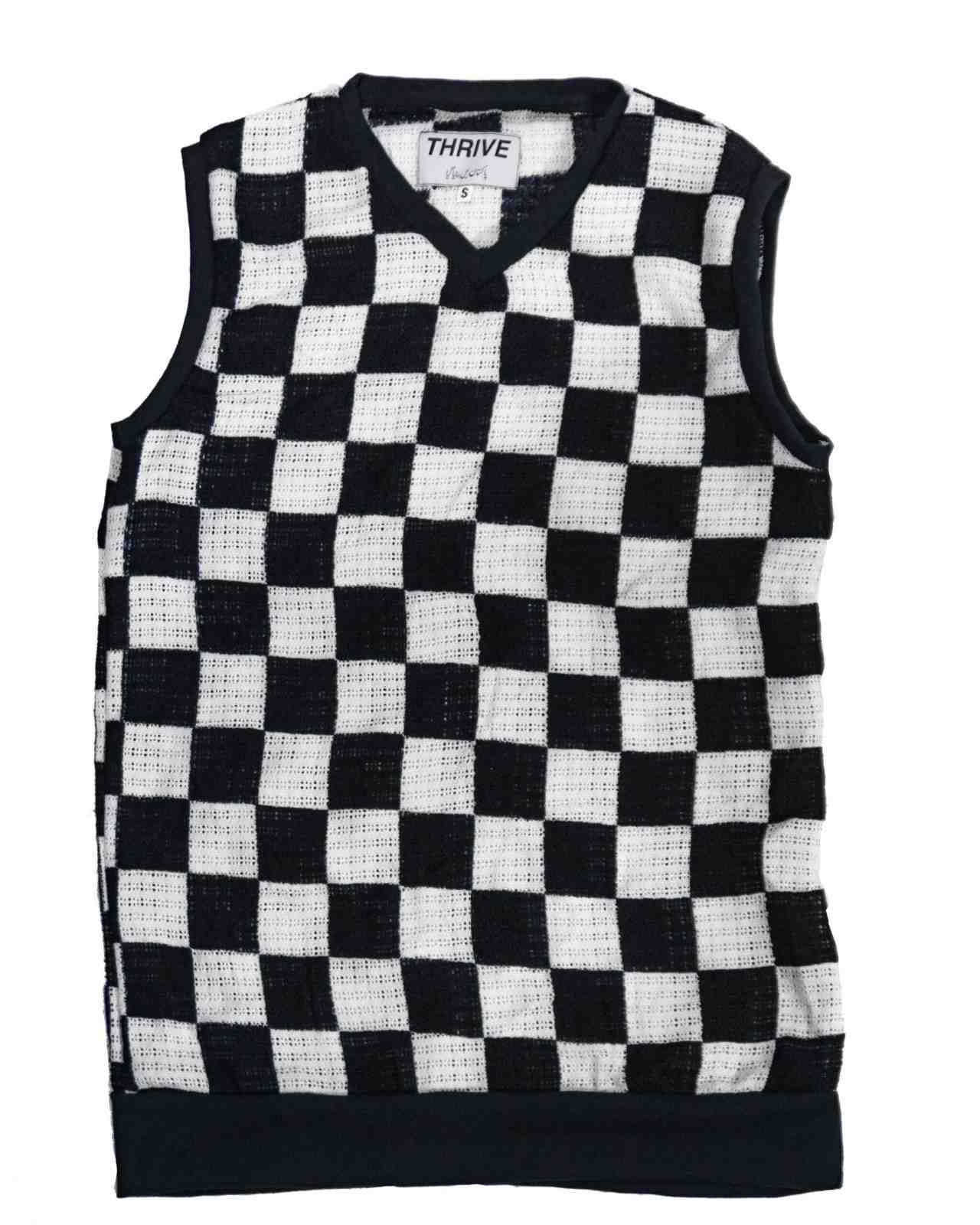 Crochet Checkered Top