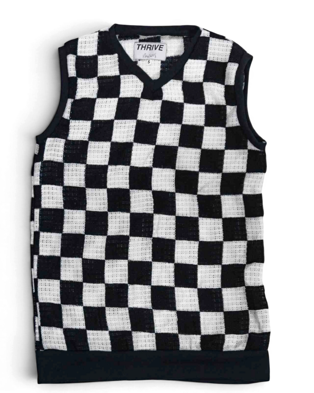 Crochet Checkered Top