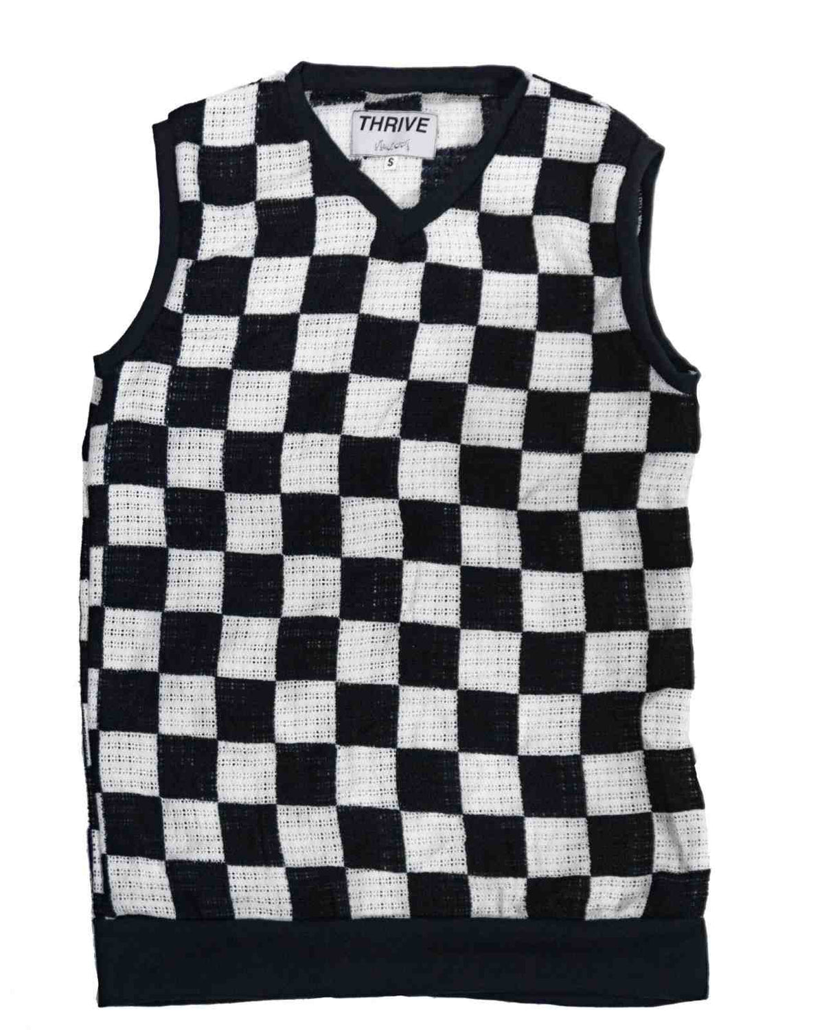 Crochet Checkered Top