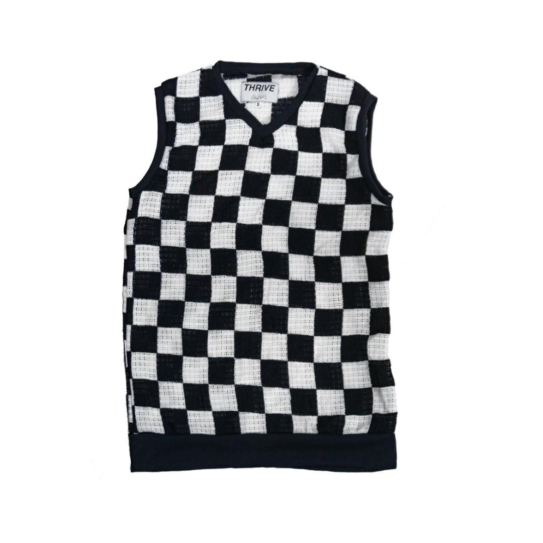 Crochet Checkered Top