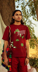 Hasad Na Kar Maroon T-Shirt