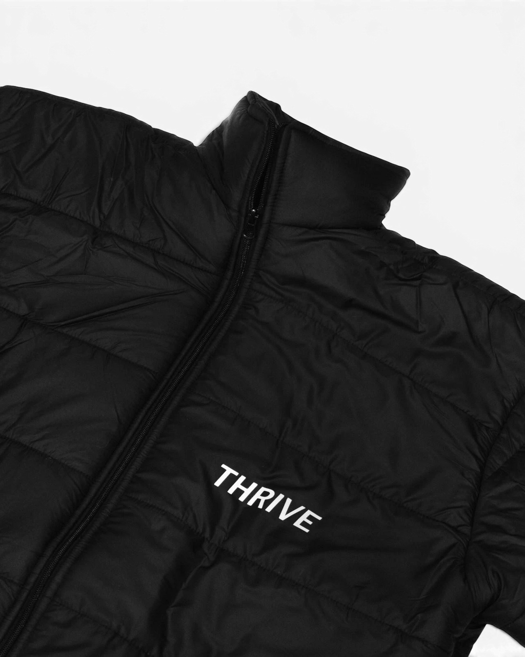 Oversized Nylon Puffer Jacket