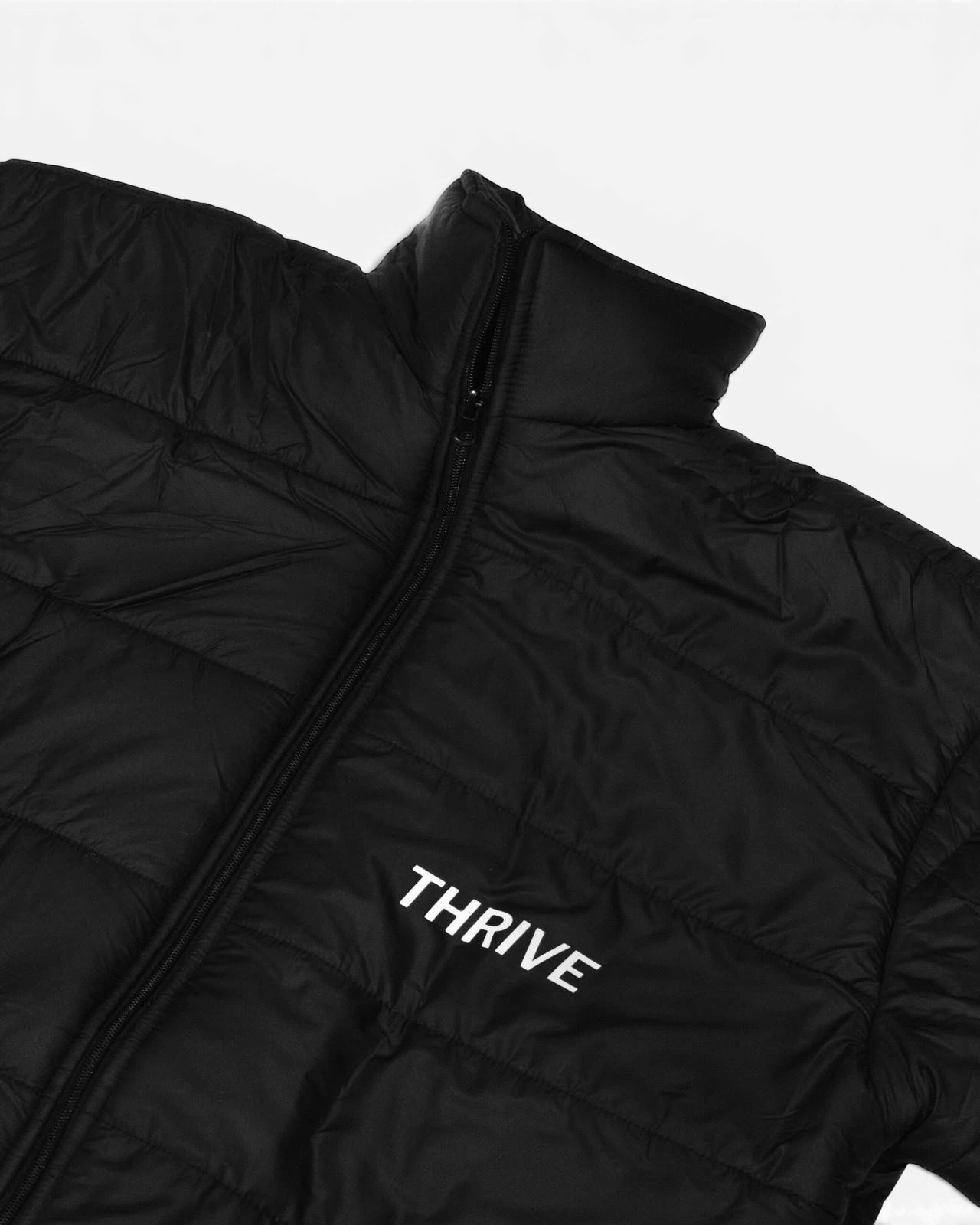 Oversized Nylon Puffer Jacket