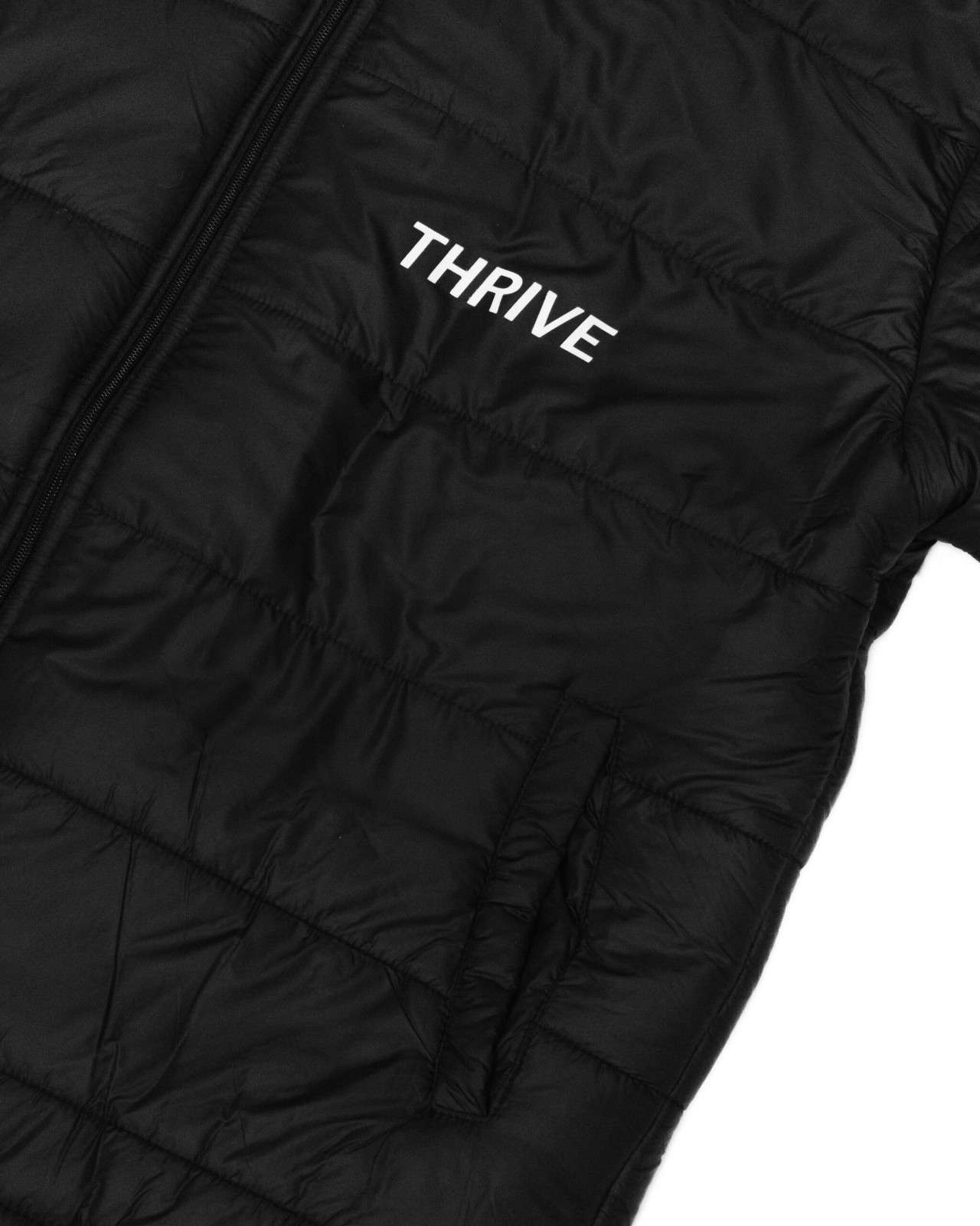Oversized Nylon Puffer Jacket