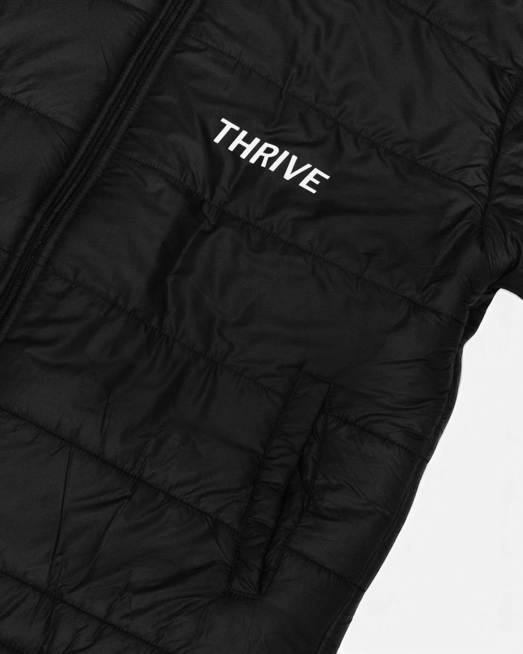 Oversized Nylon Puffer Jacket