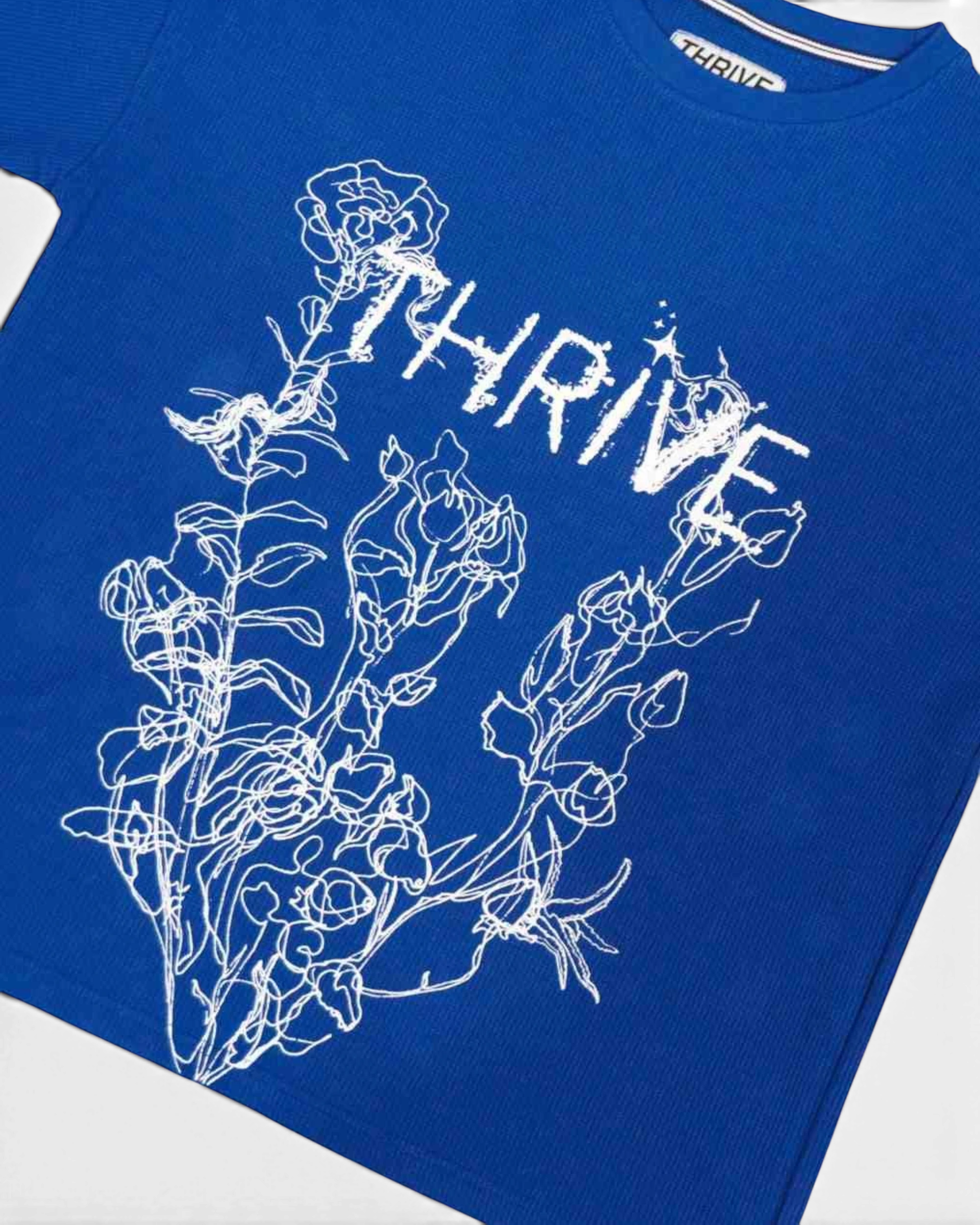 Withered Flowers Blue