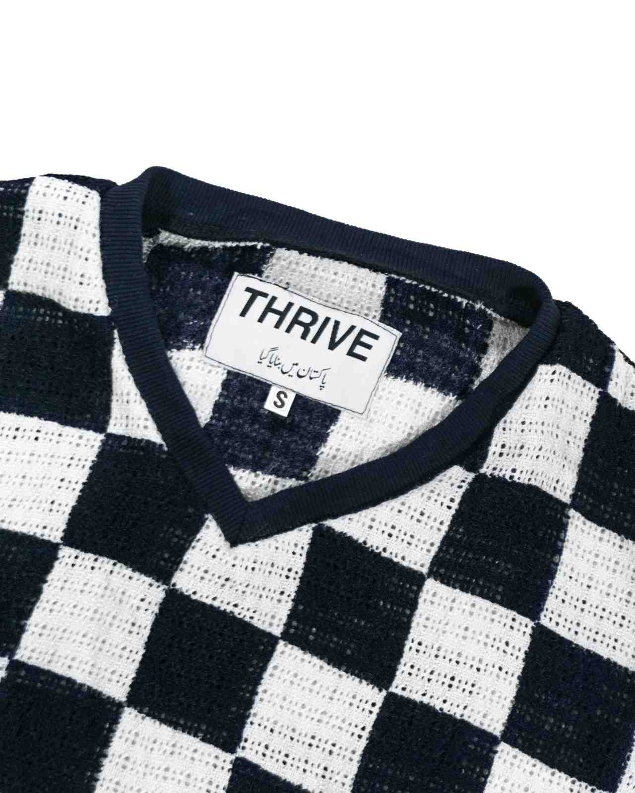 Crochet Checkered Top
