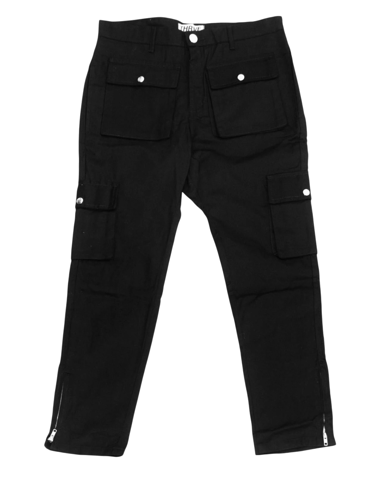Black Utility Combat Pants