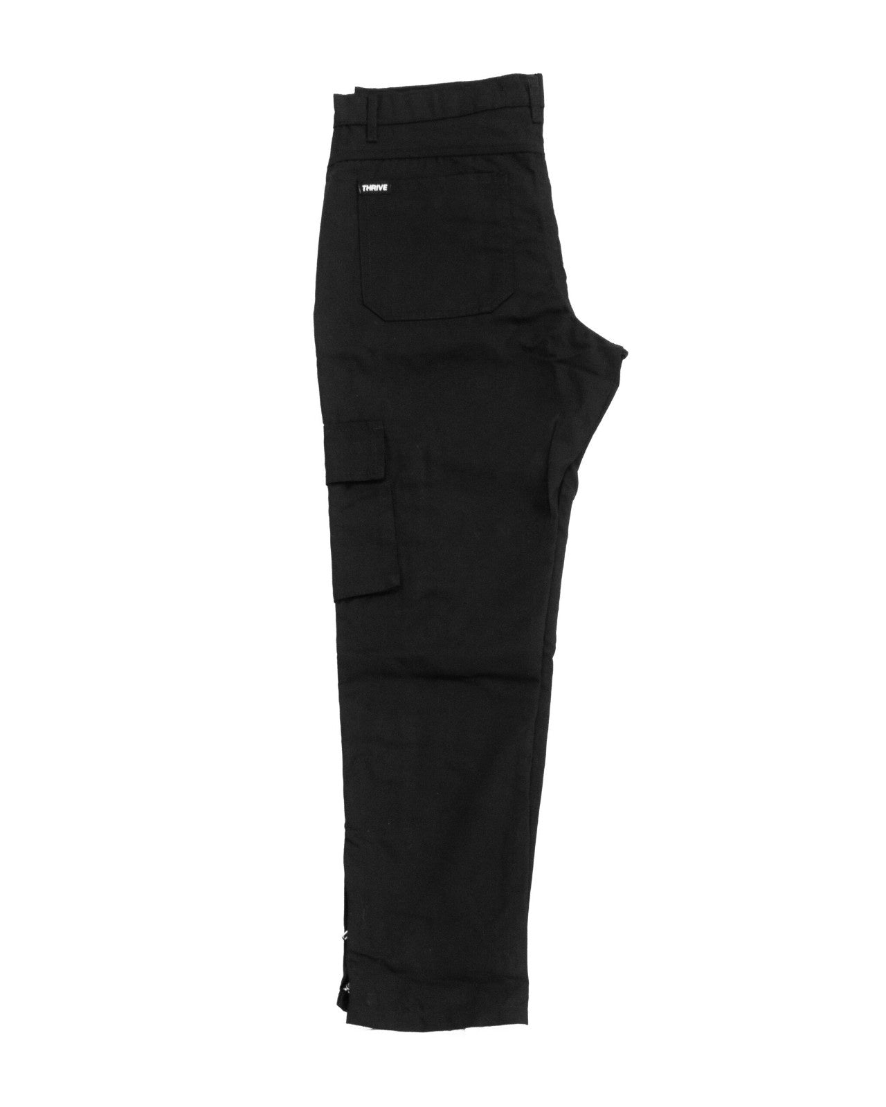 Black Utility Combat Pants