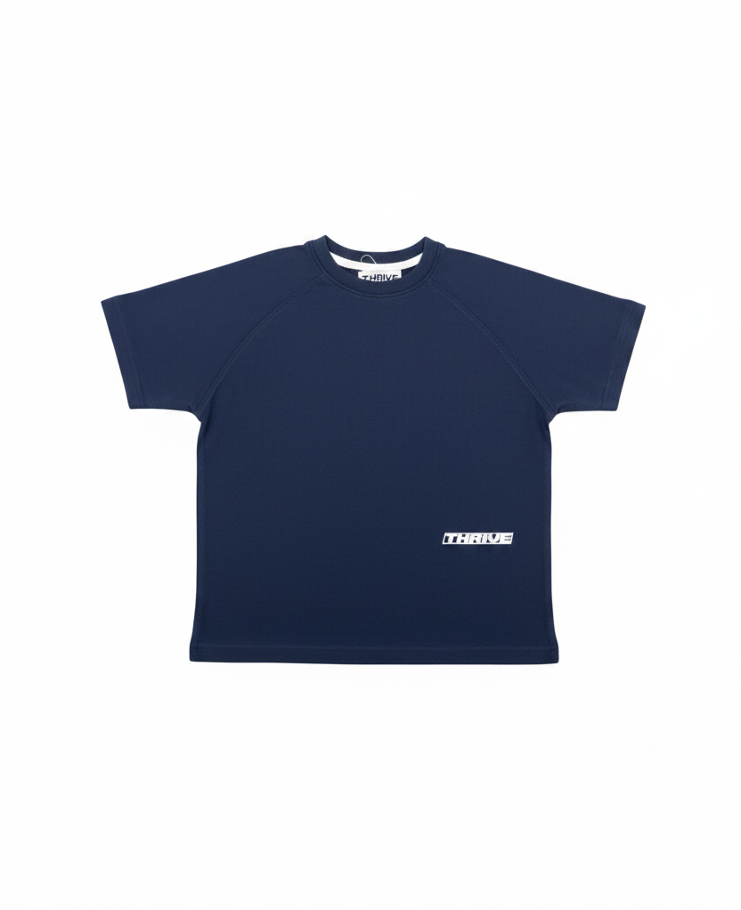 Raglan Baby Tee (navy)
