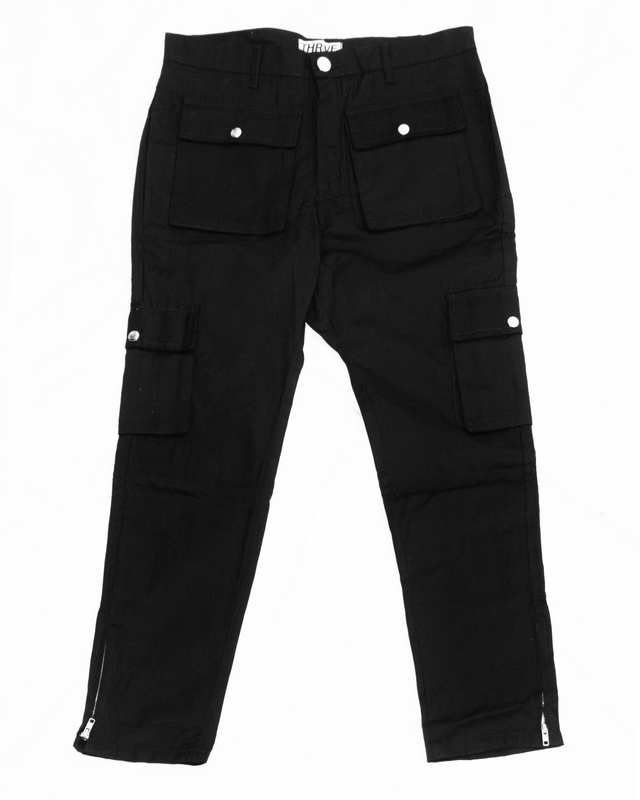 Black Utility Combat Pants – Thrive Streetwear